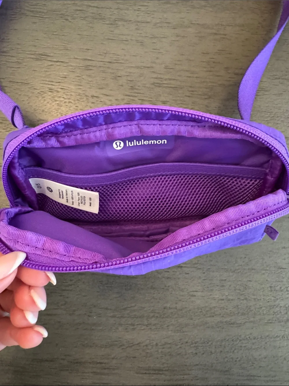 lululemon athletica Purple Compact Cosmetic Pouch